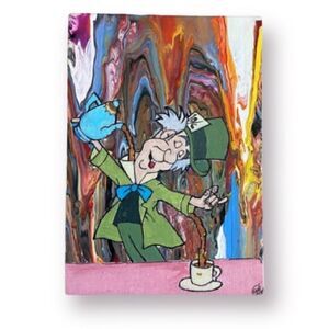 Alice in Wonderland The Mad Hatter Painting